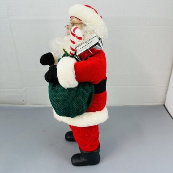 Holiday Creations 16" Stuffed Holiday Figure Santa Claus Posable Arms And Legs - Picture 5 of 14
